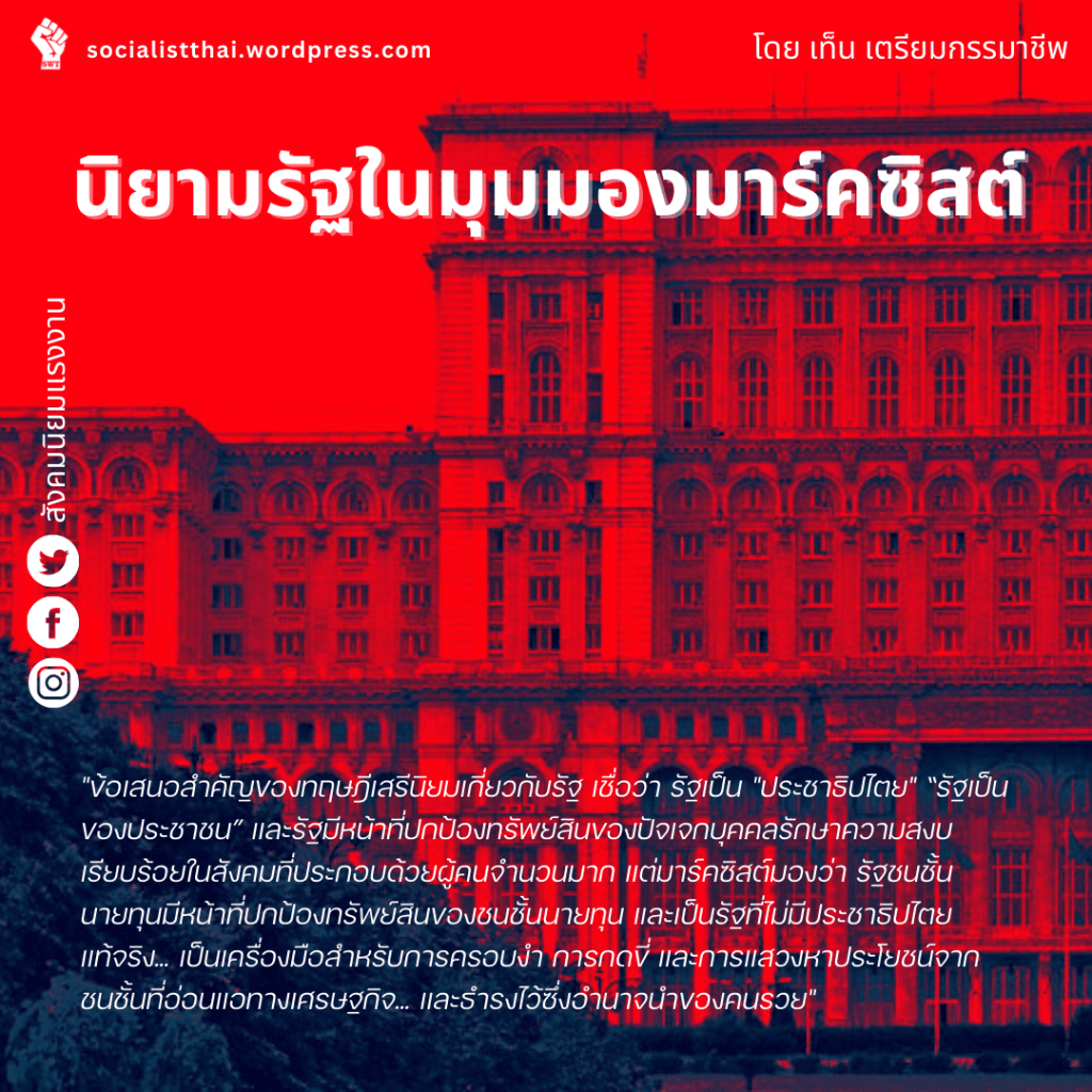 นิยามรัฐในมุมมองมาร์กซิสต์