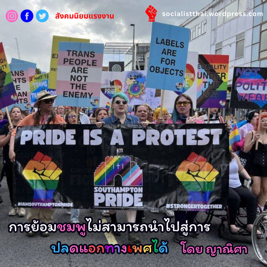 การย้อมชมพูไม่สามารถนำไปสู่การปลดแอกทางเพศได้